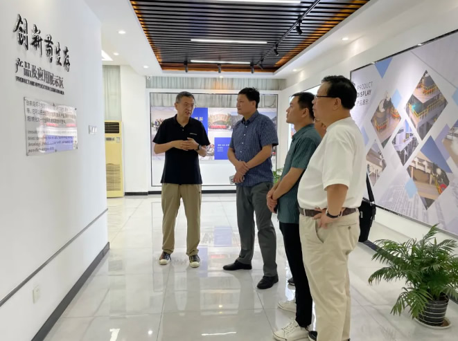 深入探索綠色科技前沿 | 江西銅業集團有限公司領導一行蒞臨脈沖布袋除塵器/干霧抑塵設備廠家博源科技合作交流!